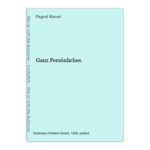 Ganz persönliches marcel - ganz,