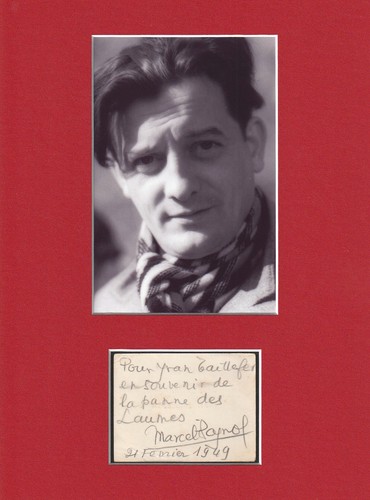 Autogramm von marcel pagnol - von,